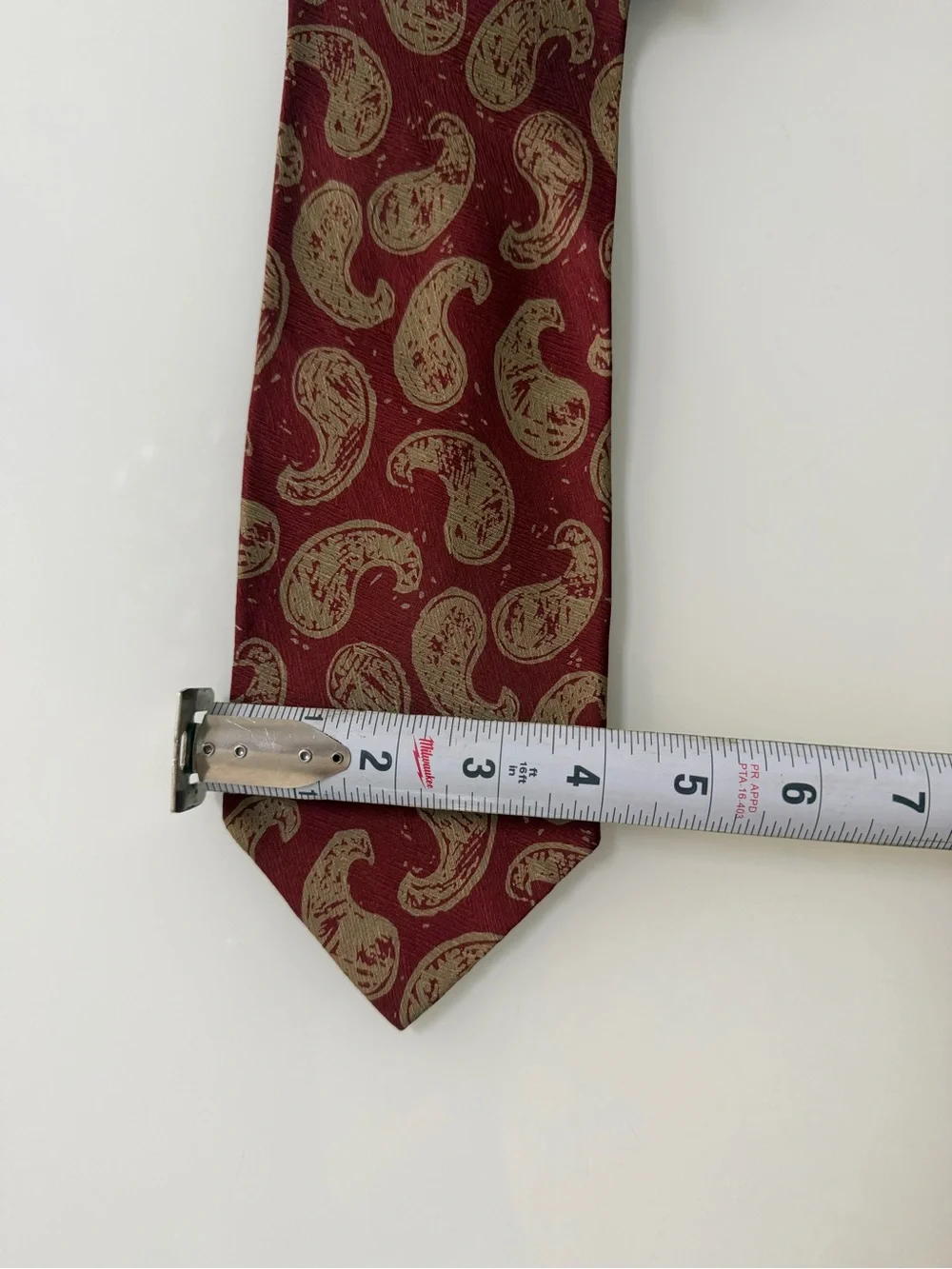 Giorgio Armani Cravatte Men’s 100% Silk Vintage Tie